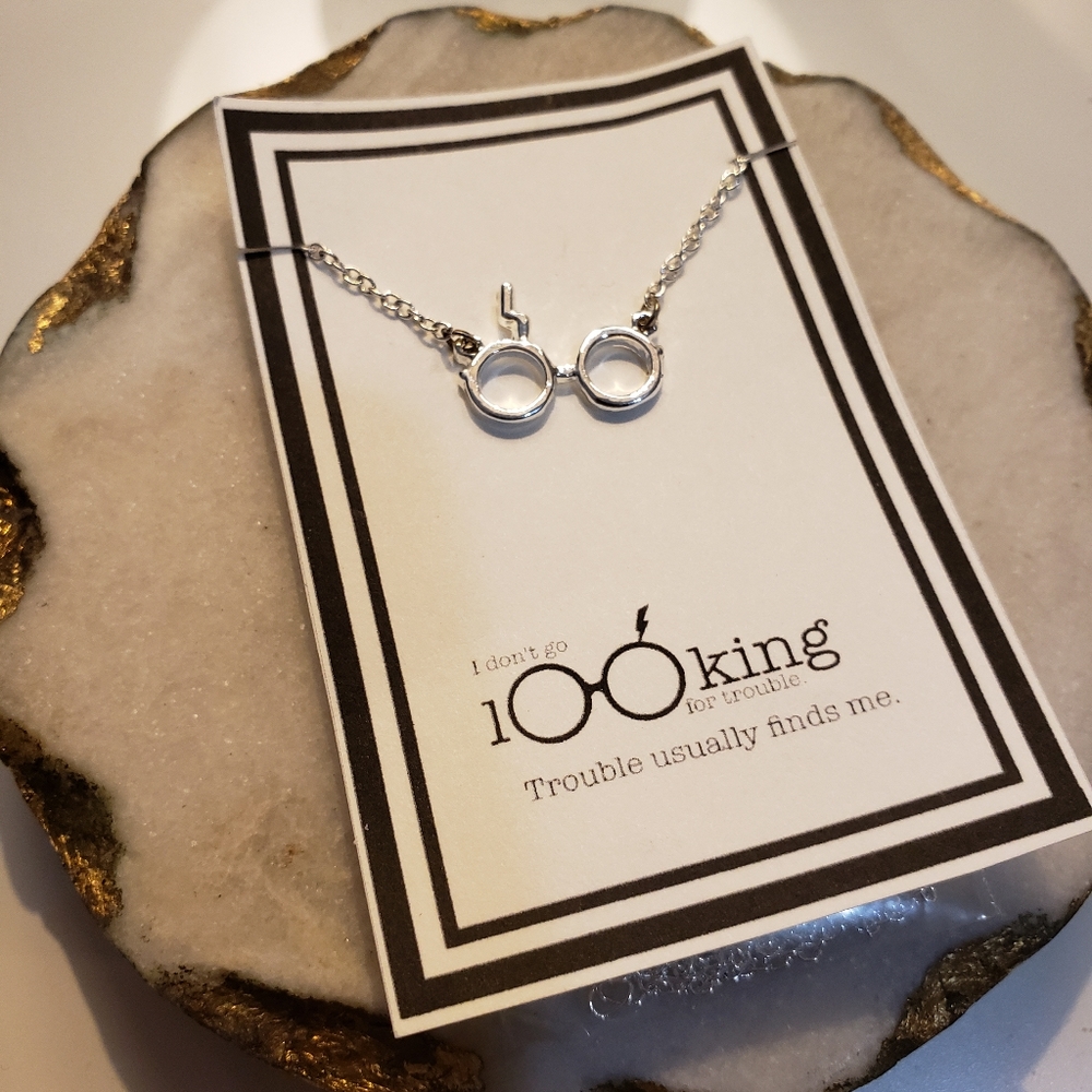 Harry Potter Glasses Necklace